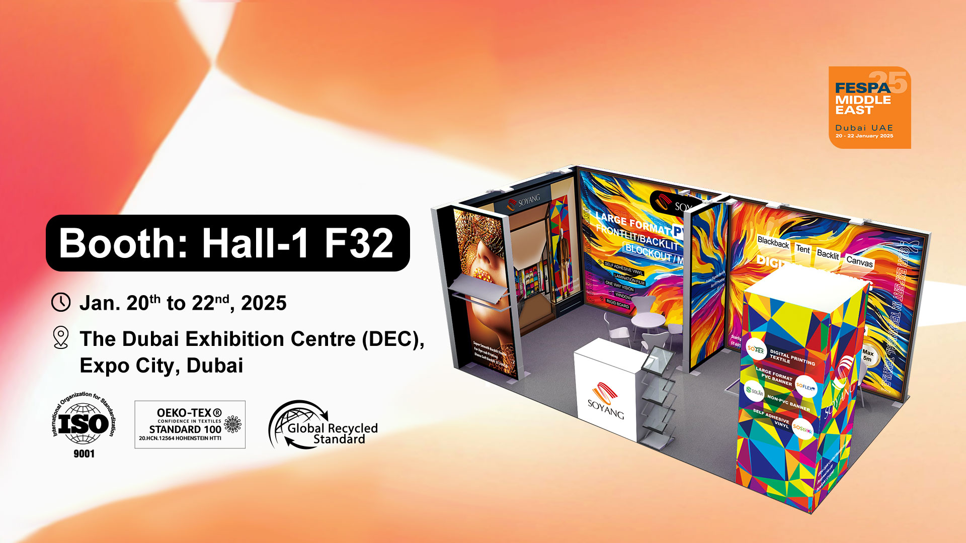 Meet you @Fespa Middle East 2025